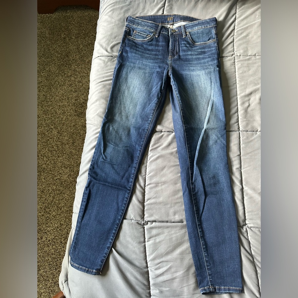 Kut from the Kloth Blue Skinny Jeans